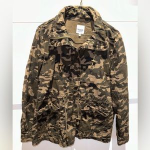 Kenzie Jeans Camouflage Women’s Lightweight Fashion Jacket